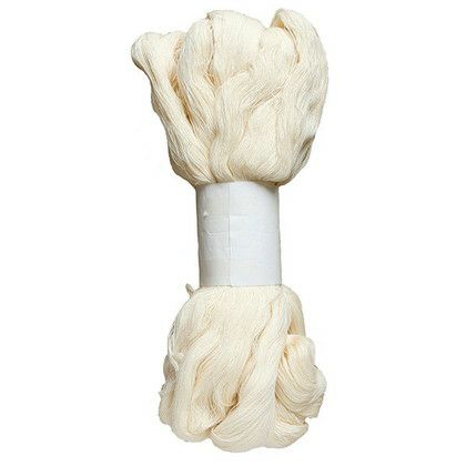 糸 和洋裁用しつけ糸 仮止め糸 #40/3 160g 大カセ 生成| つくる楽しみ