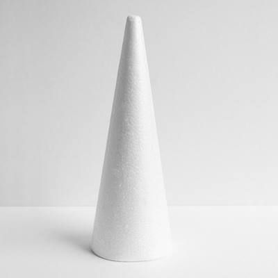 円すい型スチロール芯  円錐 直径 3.5cmx4cm (取り寄せ)