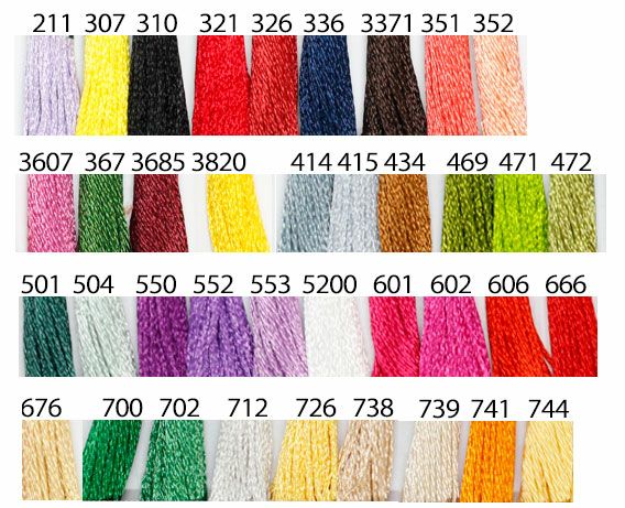 半額満載！スーパーSALE グランドセール！ 手芸家洋輔POPUP 【25番・8m】DMC サテン 刺しゅう糸 刺繍糸 トップス