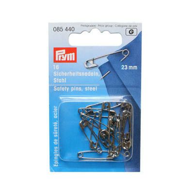 安全ピン シルバー 16個 23mm Prym プリム