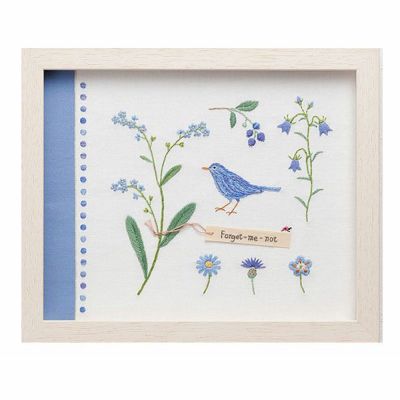 刺しゅうキット 青木和子カラーコレクション BLUE ブルー