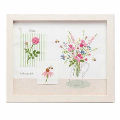 刺しゅうキット 青木和子カラーコレクション PINK ピンク