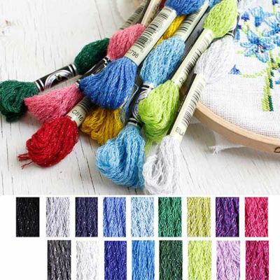 手芸家洋輔POPUP 【25番・8m】DMC ラメ刺繍糸 刺しゅう糸 TOILE エトワール