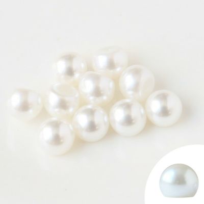 スリークォーターパール 8mm 20個入 半円パール