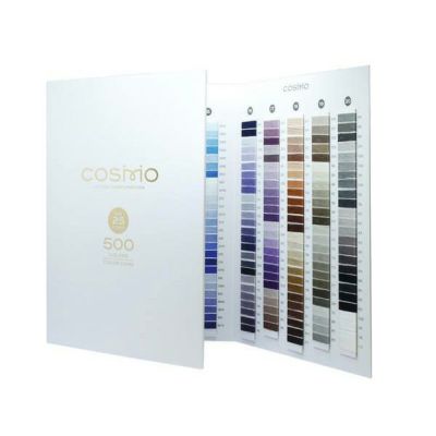 糸見本帳 A4サイズ(見開き4枚分)厚み約1.7cm コスモ COSMO 実物の刺しゅう糸