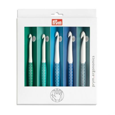 手芸家洋輔POPUP エルゴノミック かぎ針セット （7.0/8.0/9.0/10.0/12.0mm）5本セット/各1本入  PRM218441 Prym プリム