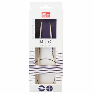 エルゴノミック輪針 60cm 3.5mm Prym プリム