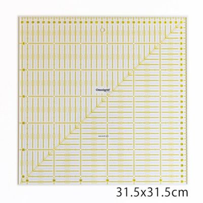 オムニグリット定規 31.5cm角 正方形 Prym プリム