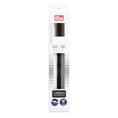 エルゴノミック棒針 2.0mm 長さ20cm ５本入  Prym プリム