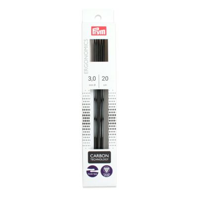エルゴノミック棒針 3.0mm 長さ20cm 5本入 Prym プリム