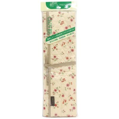 編み棒 編針 編物 編み物 棒針ケース　キルト Clover クロバー