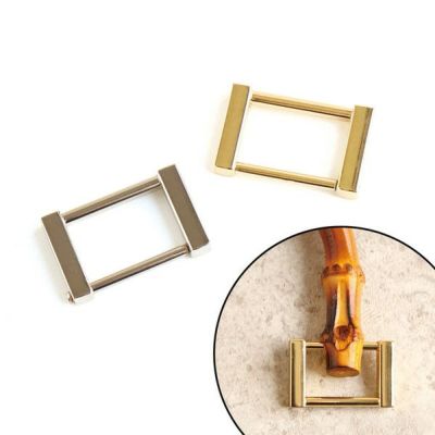 ネジ式カクカン 2個入 カン 持ち手  バッグ 金具 パーツ ゴールド シルバー