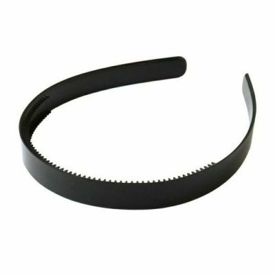 カチューシャ 芯 ブラック 幅10mm 10本入 土台 ヘアアクセサリー