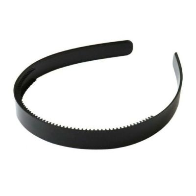 カチューシャ 芯 ブラック 幅15mm 10本入 土台 ヘアアクセサリー