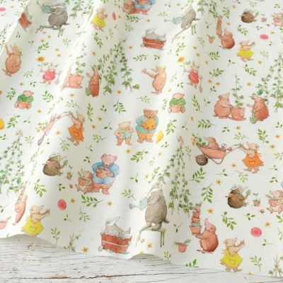 acufactum アクファクトゥム プリント生地 約150cm幅 (最低単位30cm～10cm単位の切り売り)