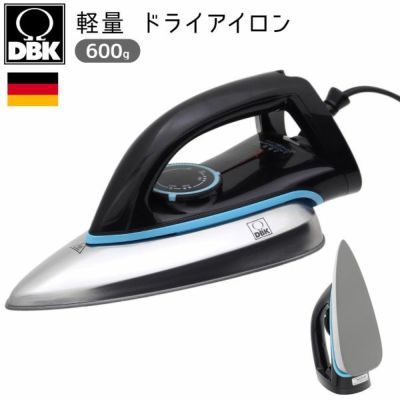 アイロン 霧吹きセット 小型 軽量 ドライアイロン コード付 The DRYザ