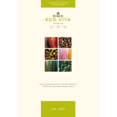 エコヴィータ 見本帳 DMC ECO VITA 刺しゅう 刺しゅう糸 (お取寄)