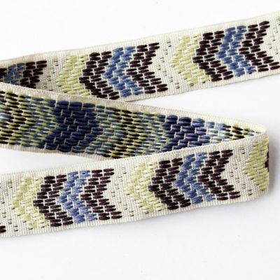 リボン ギリシャ輸入 グリービングリボン 輸入リボン 巾約2.5cm(最低単位30cm～10cm単位の切り売り)