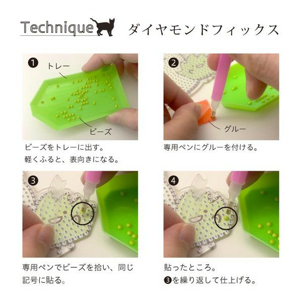 ダイヤモンドフィックス ダイヤモンドアート ダイヤモンドアート すみ