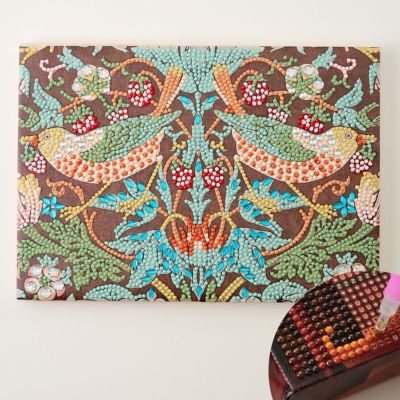 ダイヤモンドフィックス 名画 ウィリアムモリス いちご泥棒