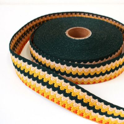 ギリシャ輸入 グリービングリボン 巾約3cm (最低単位30cm~10cm単位の切り売り)